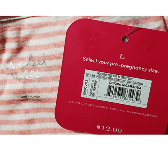 2 pc. Shirred Maternity T-shirt /Drawstring Shorts - Picture 8 of 8